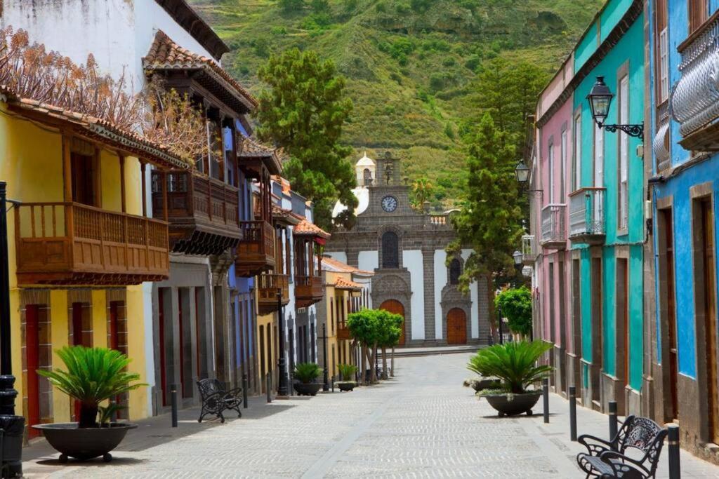 Casa En Teror Centrica Turismo De Ciudad Y Bosques Daire Dış mekan fotoğraf